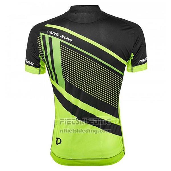 2017 Fietskleding Pearl Izumi Groen en Zwart Korte Mouwen en Koersbroek